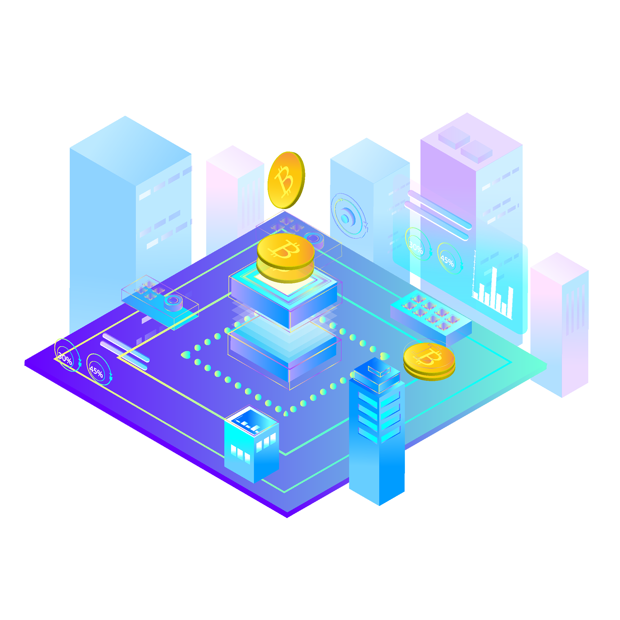 Crypto Staking Visualization
